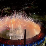 Atmosfera la Racing Club - Flamengo / ESPN