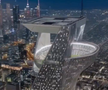 Farsa anului! 50 de milioane de oameni s-au păcălit cu stadionul suspendat » Imagini SF: cum ar fi arătat arena făcută cu inteligența artificială