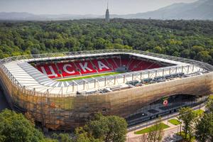 Bulgarii l-au scos la jumătate! Noua „bijuterie” a lui CSKA, de două ori mai ieftină decât stadioanele care se construiesc acum în România, deși are aceeași capacitate