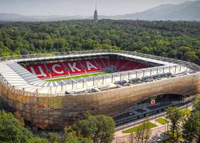 Bulgarii l-au scos la jumătate! Noua „bijuterie” a lui CSKA, de două ori mai ieftină decât stadioanele care se construiesc acum în România