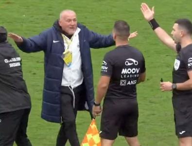 „Marsilia 2.0” » Scene incredibile în Liga 2! Petre Grigoraș s-a năpustit pe teren, după o decizie AIURITOARE. Ce a urmat