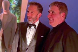 Alessandro Del Piero, lângă Gică Hagi la dineul de la București: „Pentru mine, să fii bine îmbrăcat este parte din cultură”