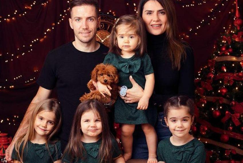 Alex Chipciu, fotbalistul lui CFR Cluj, are parte de o familie superbă.