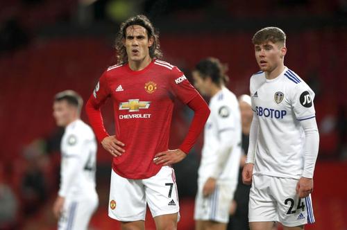 Edinson Cavani (roșu), Manchester United // foto: Guliver/gettyimages