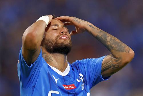Neymar, cel mai important transfer al lui al Hilal în 2023 - 2024, este accidentat // foto: Guliver/gettyimages