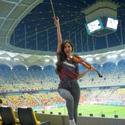 Jana Čeklanović a oferit un show virtuos pe Arena Națională / Sursă foto: Facebook