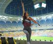 Jana Čeklanović a oferit un show virtuos pe Arena Națională / Sursă foto: Facebook