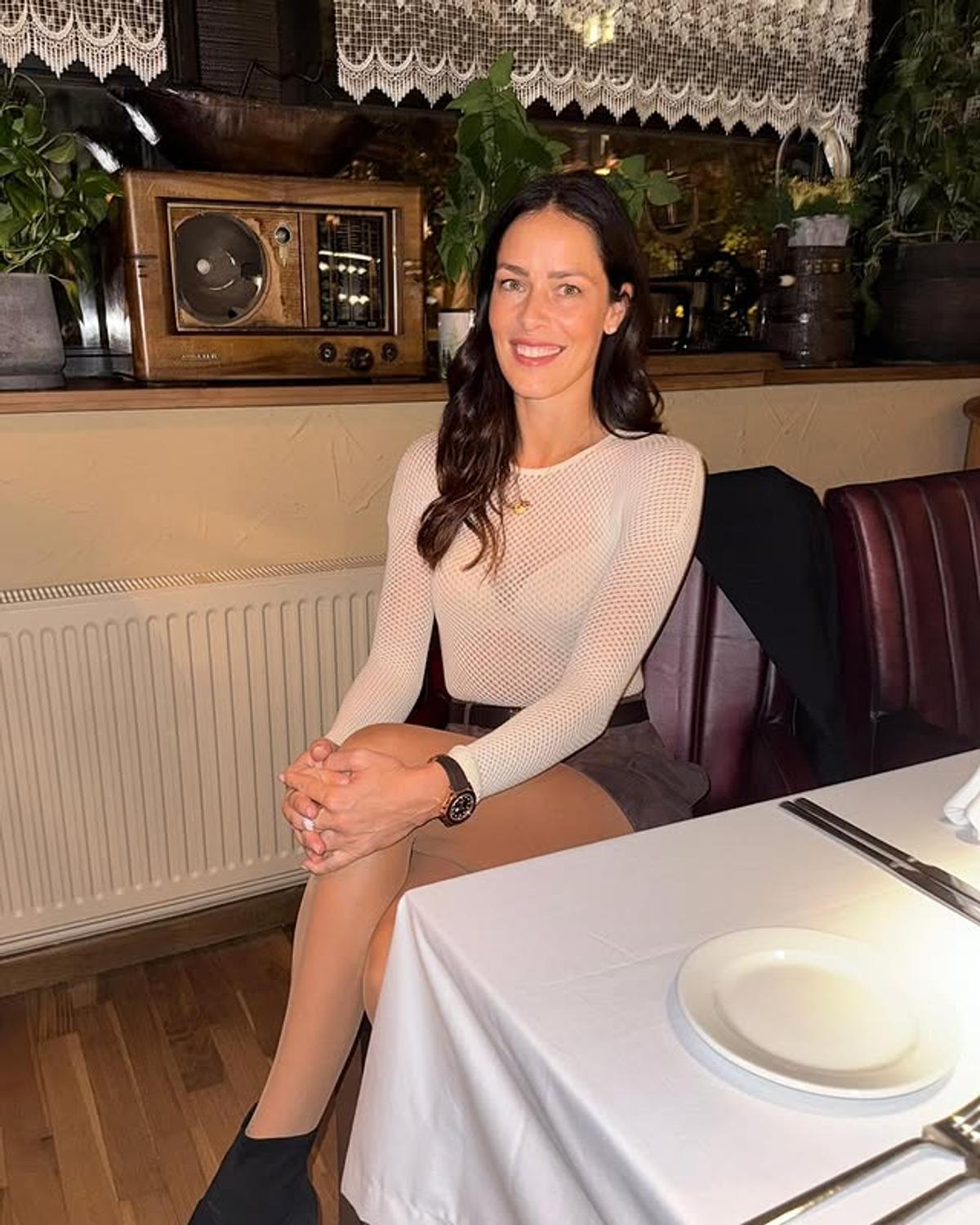 Ana Ivanovic cu ceasul Rolex de 200.000 de euro