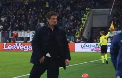 Grimasa lui Chivu cu Atalanta: „Am făcut întindere!” » Camera DAZN a urmărit showul antrenorului de la Inter