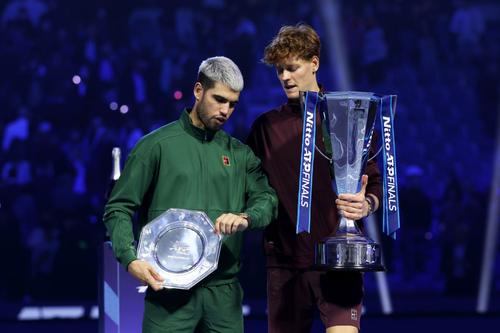 Carlos Alcaraz și Jannik Sinner/Foto: Getty Images