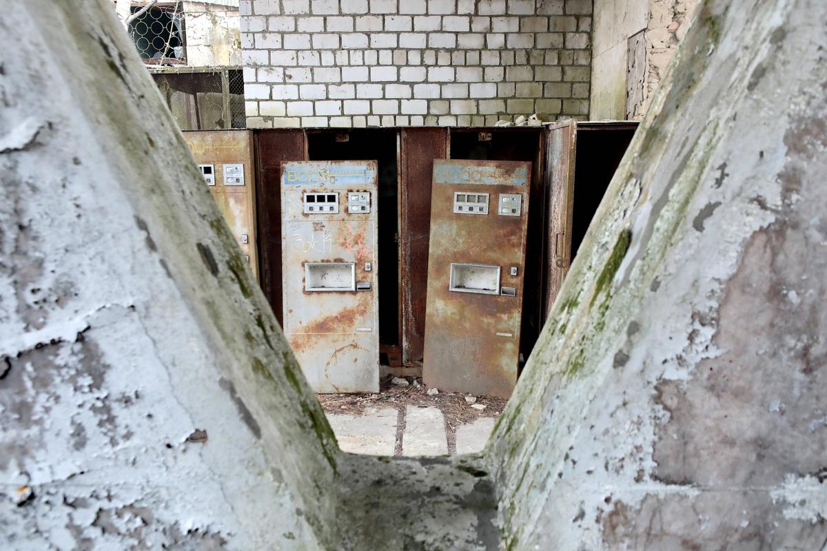 Stadionul Avanhard din Pripyat, Ucraina