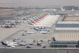Най-голямото летище в света расте в дубайската пустиня