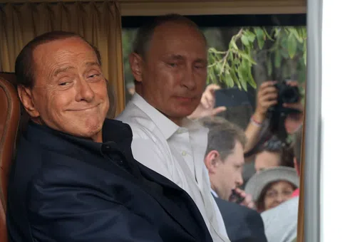 Историята на ловната дружинка Путин-Берлускони (*не е за хора със слаби сърца)