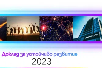 Vivacom публикува Доклад за устойчиво развитие за 2023 г.: Подобряване на свързаността и зелени иновации