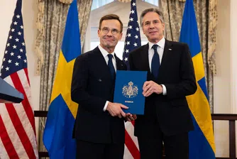 След десетилетия неутралитет: Швеция вече официално е в НАТО