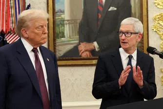Мярката носи облекчение за Apple, която обяви нова инвестиция от 100 милиарда долара в американско производство