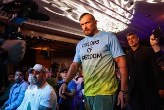 Да тренираш за световна титла с Украйна в ума: Битките на два фронта за Олександър Усик