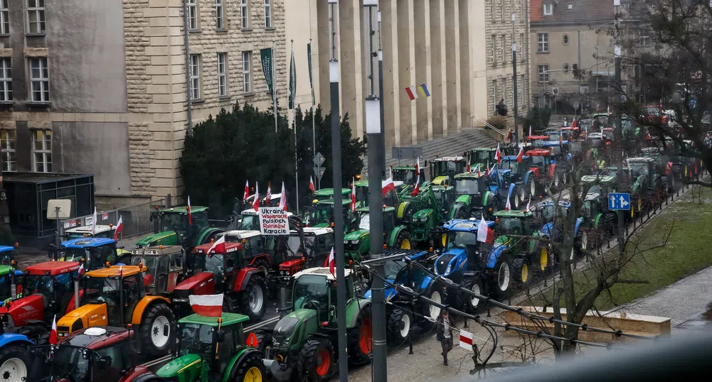 Фермерските протести в Европа охлаждат зелените амбиции на ЕС