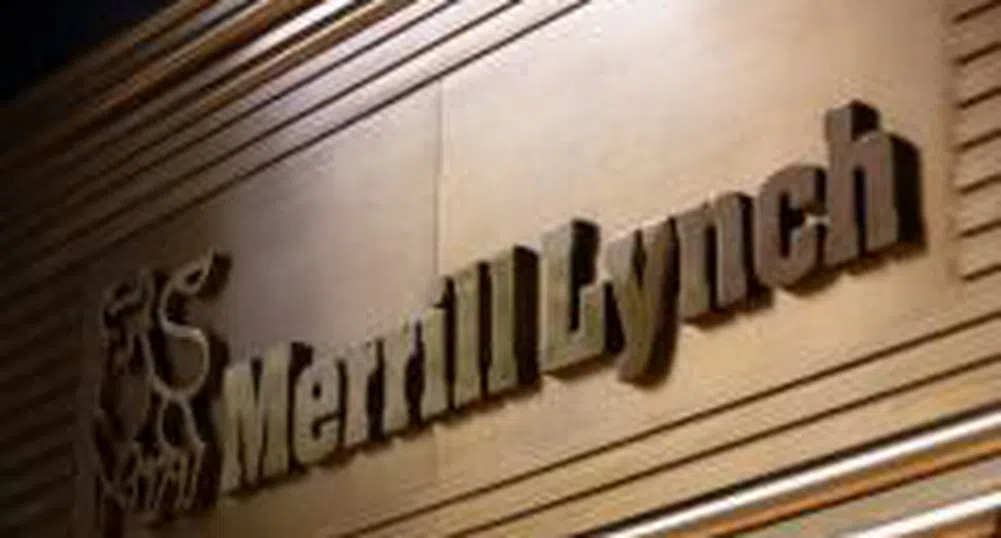 Залозите за спад на акциите на Merrill Lynch при рекордно ниво