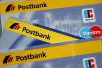 Германската Postbank отчита 449 млн. евро загуби