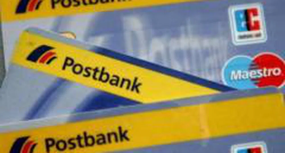 Германската Postbank отчита 449 млн. евро загуби