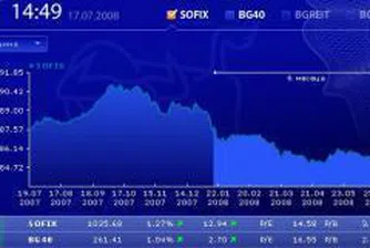 Четирите индекса на БФБ днес се оцветиха в червено