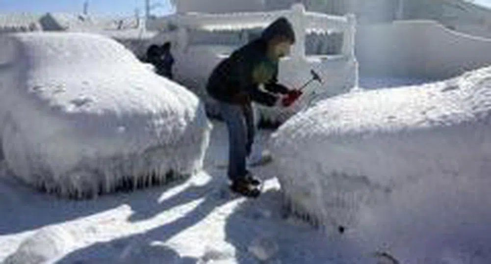 Китайските застрахователи търпят загуби в следствие на снежните бури