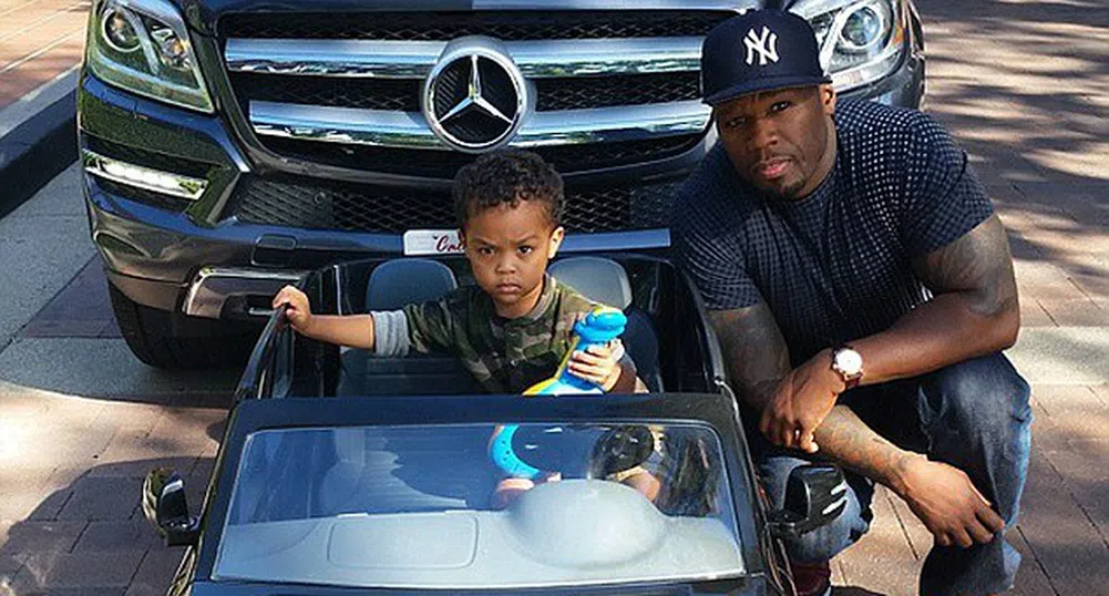Рапърът 50 Cent купи Mercedes за 2-годишното си дете