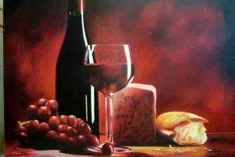 Тайната на дълголетието - червено вино и сирене