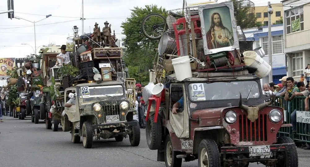 Най-странният автомобилен парад се организира в Колумбия
