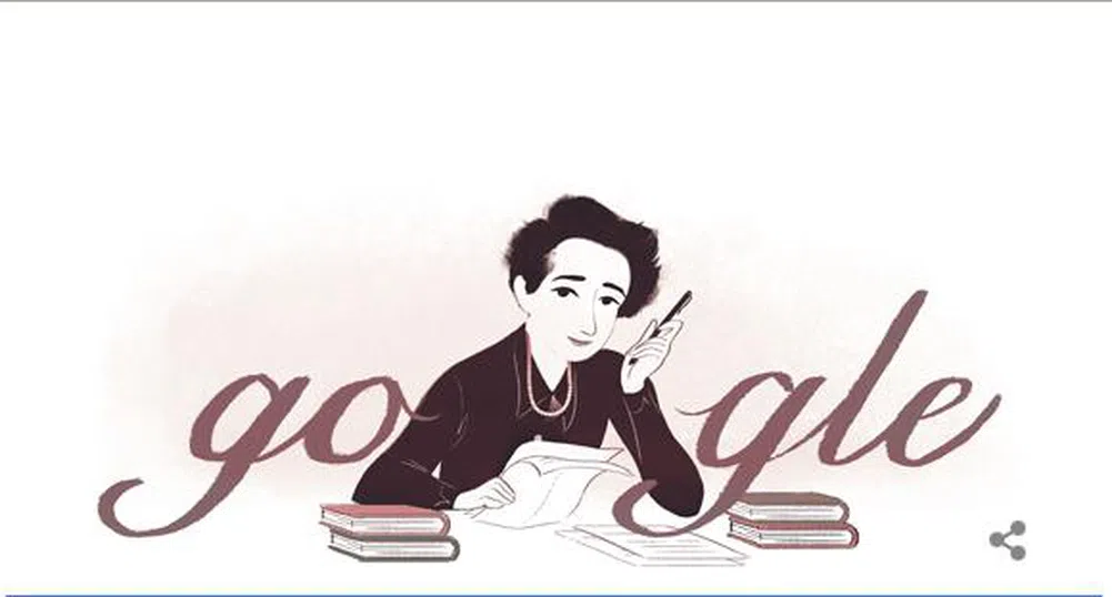 108 години от рождението на Хана Аренд отбелязва Google