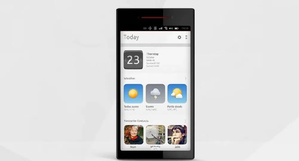 Как ще изглежда първият телефон с операционна система Ubuntu?