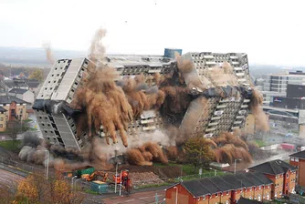 Измислиха как да събарят сгради без експлозиви