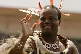 Кралят на Свазиленд получи самолет за рождения си ден