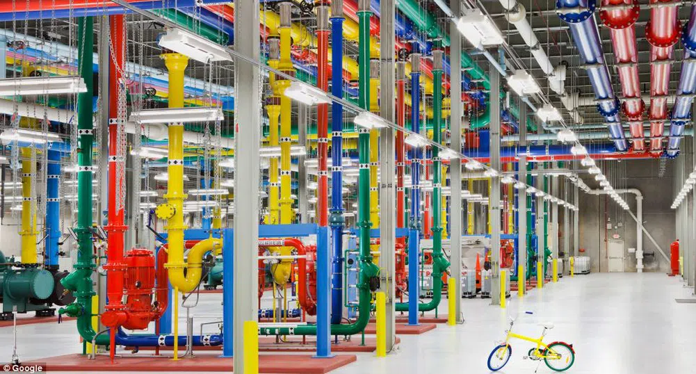Google показа за първи път тайната си стая