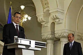 В Румъния премиерът и президентът спряха да си говорят