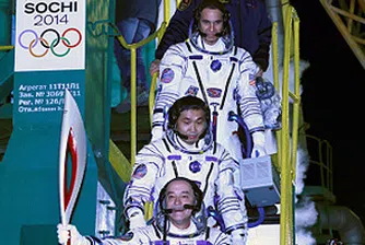 Олимпийският огън от Сочи излетя в Космоса