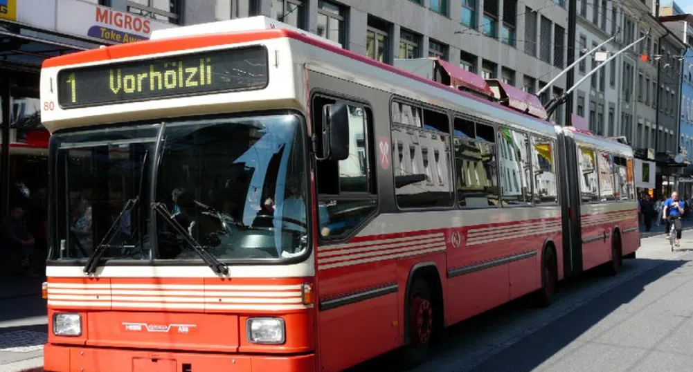 В Женева въвеждат тролейбус на батерии