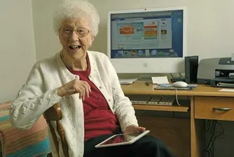 Най-възрастният потребител на Facebook е на 106 години