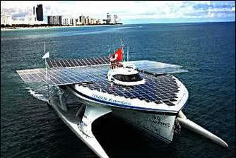 Най-големият соларен кораб е в Хонконг