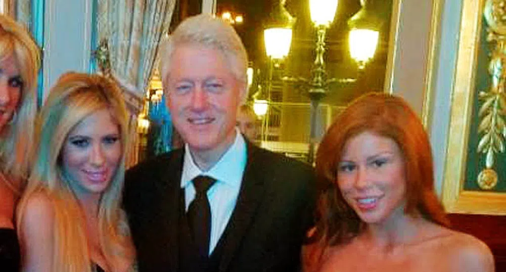 Порнозвезди се снимаха с Бил Клинтън