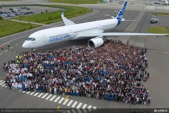 Вижте новия А350 на Airbus