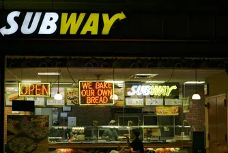 Subway настига до месеци McDonald's по ресторанти у нас