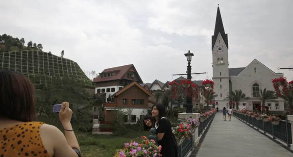 В Китай фалшифицираха цяло австрийско селце