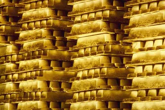 Седем държави по света имат повече от 1000 тона златни резерви