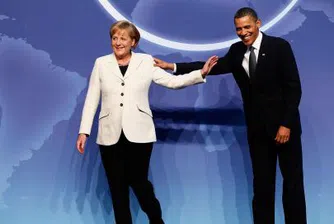 Обама и Меркел обсъдиха проблемите на еврозоната
