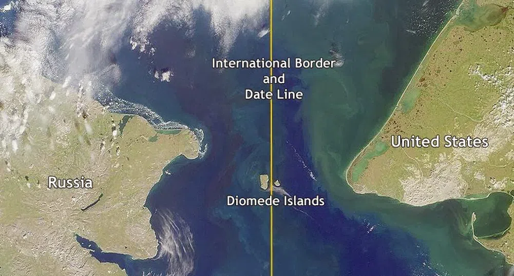 Островите Диомед – на граничната бразда между САЩ и Русия
