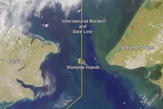 Островите Диомед – на граничната бразда между САЩ и Русия