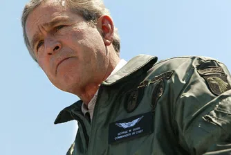 Буш взел 100 000 за реч пред осакатени ветерани от негови войни