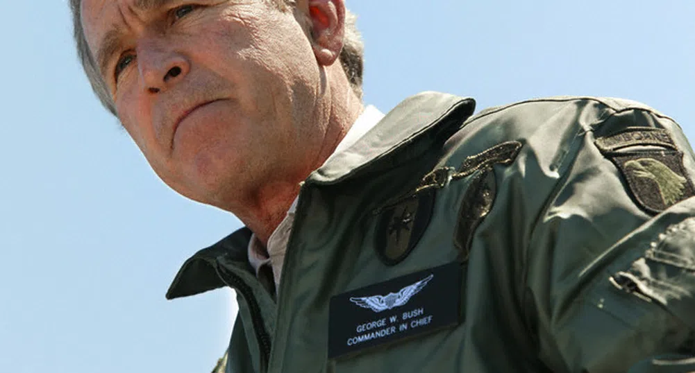 Буш взел 100 000 за реч пред осакатени ветерани от негови войни